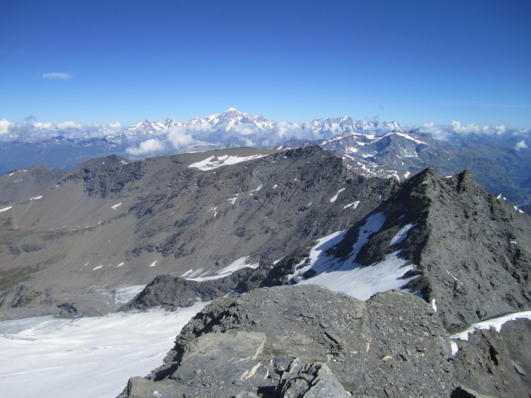 Mont Blanc vu depuis le sommet